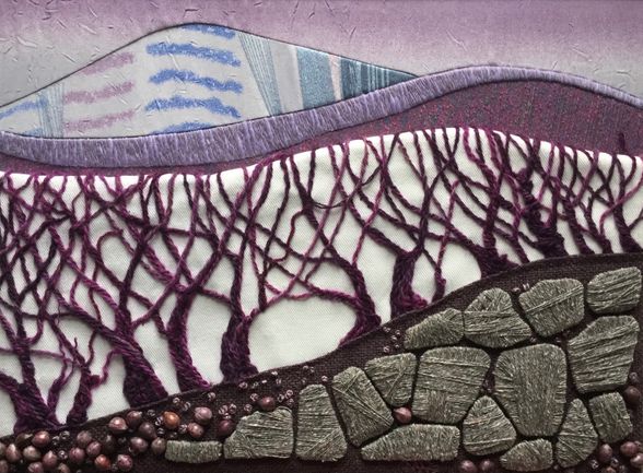 Purple Winter Hedgerow